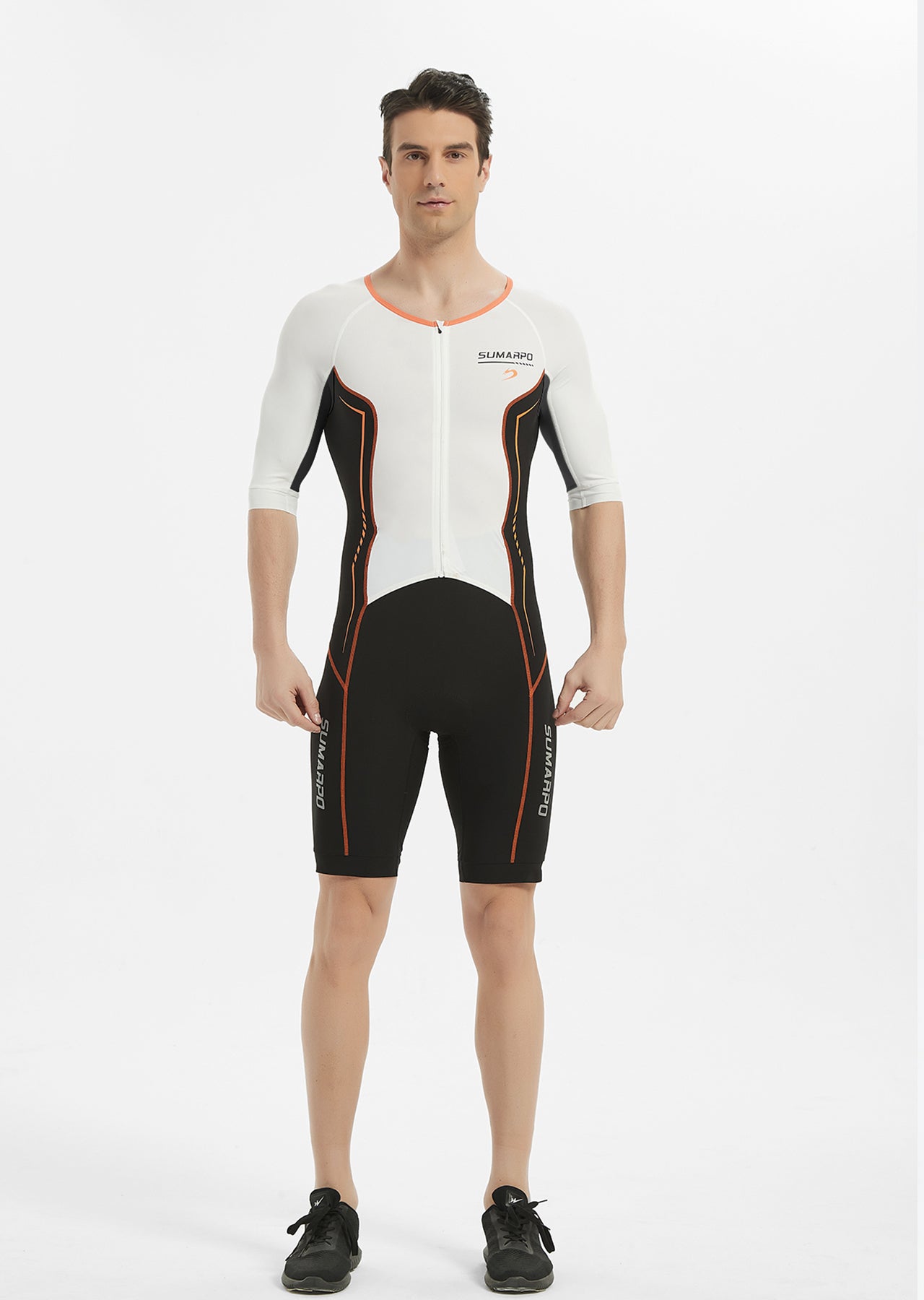 Echo Men's Short Sleeve Tri Suit