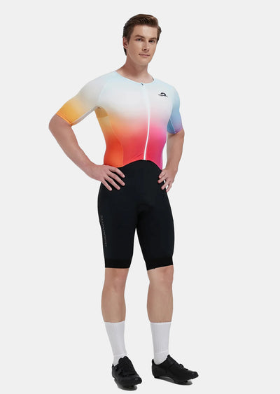 Mirage Men's Aero Short Sleeve Tri Suit