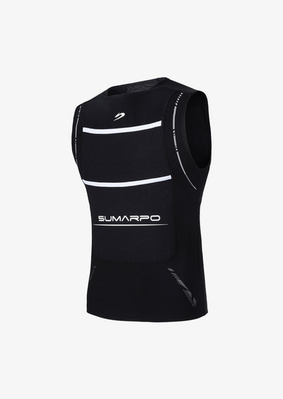 Quokka Men's Summer Swimrun Vest - Black