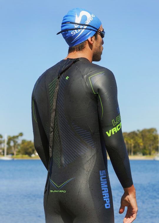 Men's N-Joy 3/2mm Neoprene Wetsuit | Triathlon Swimming - SUMARPO