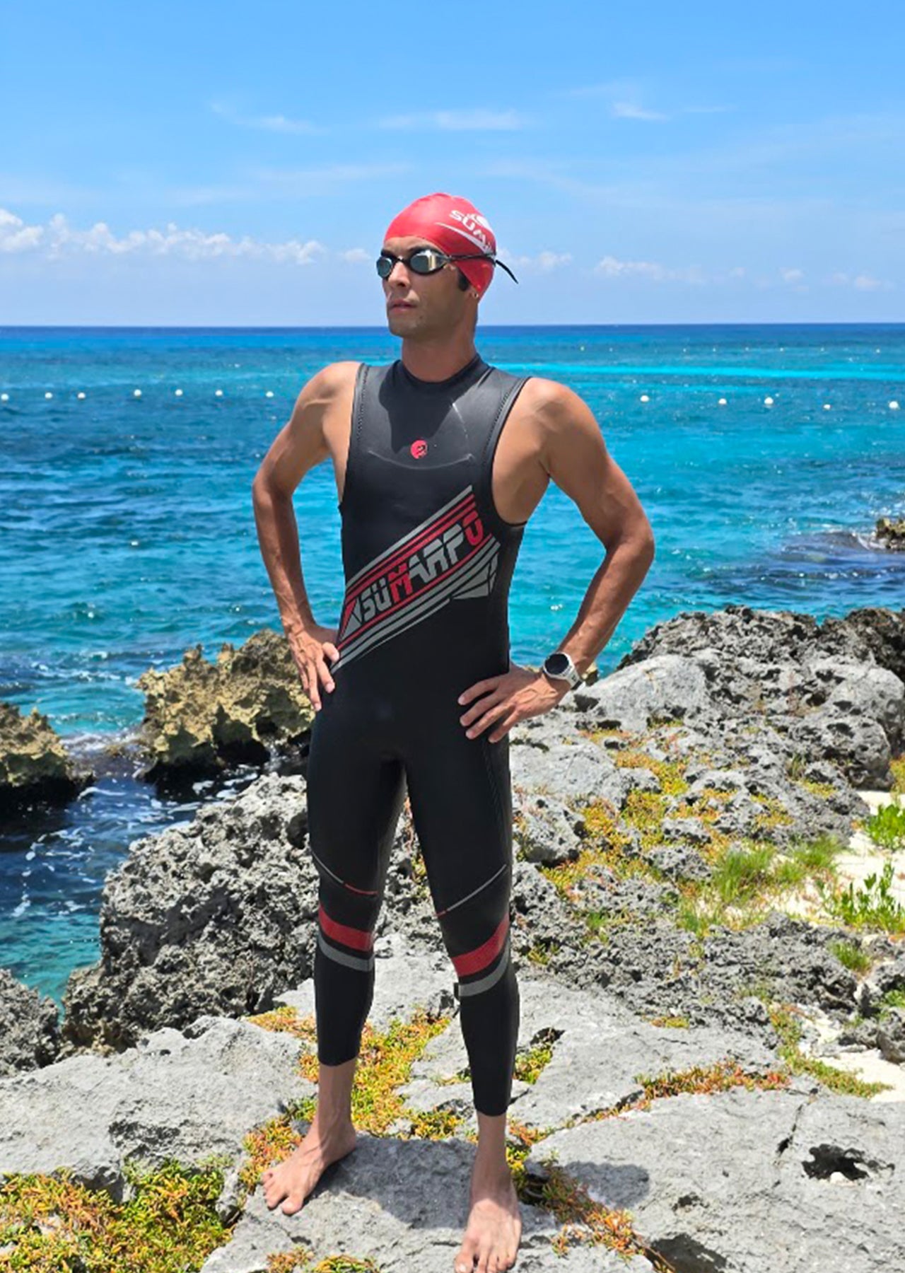 Vanguard Men's Eco Sleeveless Triathlon Wetsuit 2024 Ex Demo