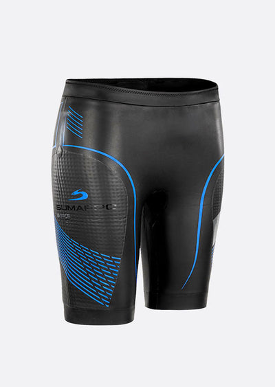 Flow Eco Neoprene Buoyancy Shorts Unisex Blue
