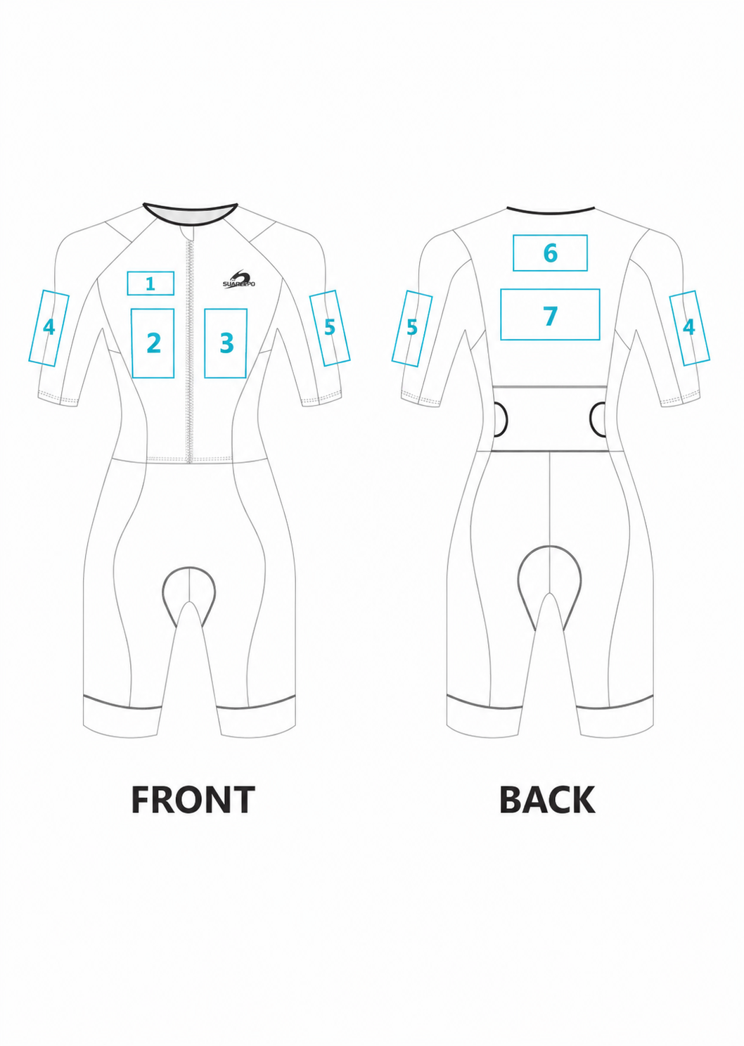Custom logo position guide