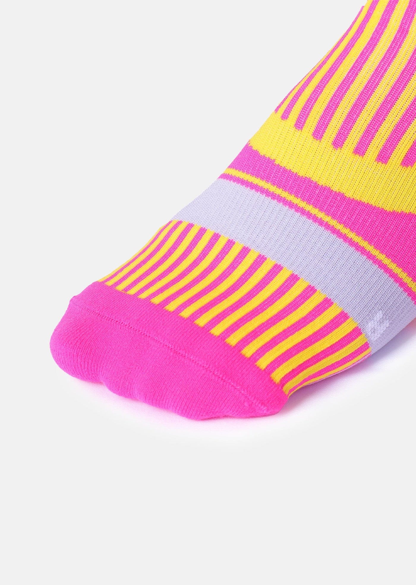 Sumarpo ULTRALIGHT LOW CUT COMPRESSION SOCKS UNISEX - Pink/Yellow