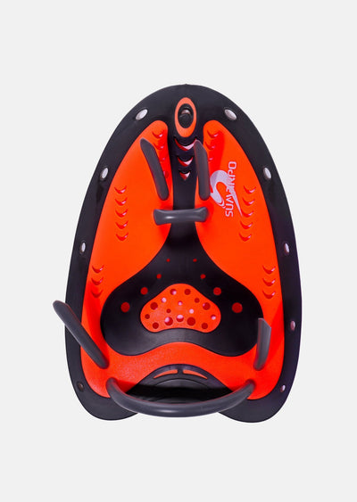 SUMARPO SWIM HAND PADDLES - BLACK/RED