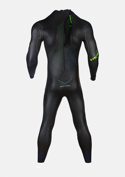 Sumarpo triathlon wetsuit Men N-JOY ，Black/Green,YAMAMOTO 