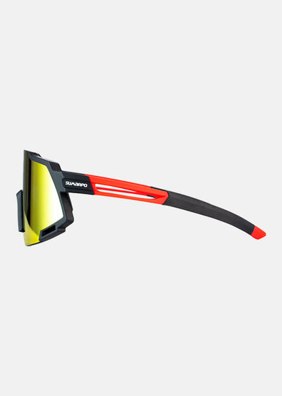 Sumarpo Performance Sunglasses, Yellow/Red